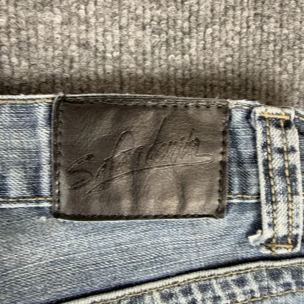 Safari Denim Jeans Mens 38x30 Light Wash Blue Regular Fit Boot Cut Denim Pants